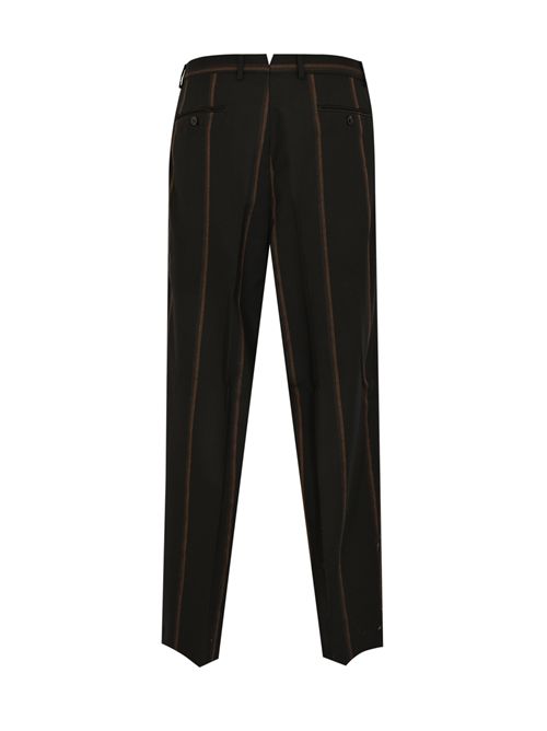 Pantalone in misto lana a righe Gabriele Pasini | 53523 80081